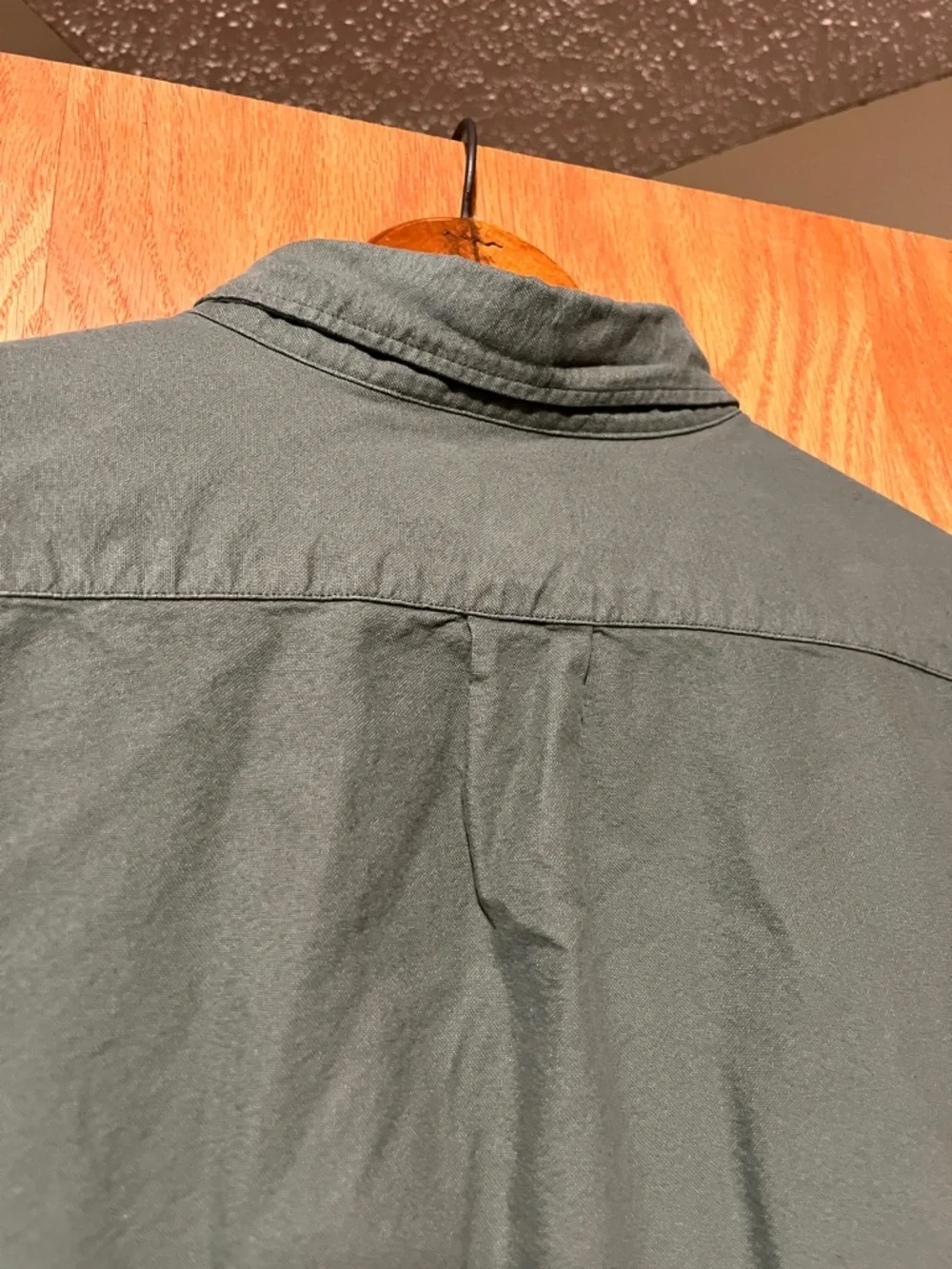 J. Crew Slim Untucked Olive Shirt